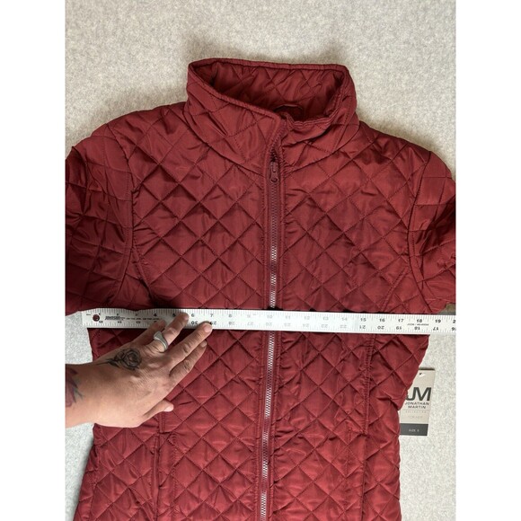 Johnathan Martin Collection for her Jacket - Size Small - Coat Red Burgundy - Picture 8 of 9